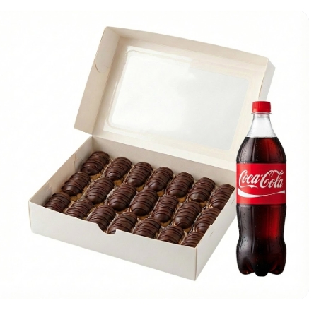 1 Litre Kola İle Birlikte Çikolatalı Ekler