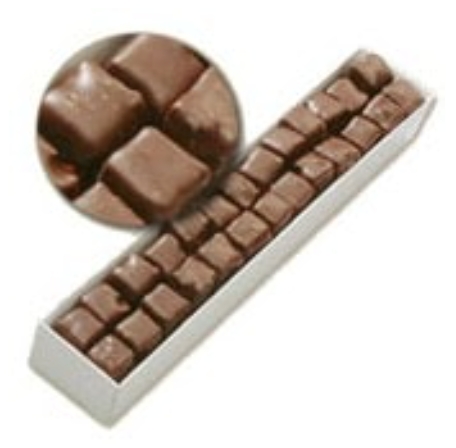 Çikolatalı Lokum 500 Gram